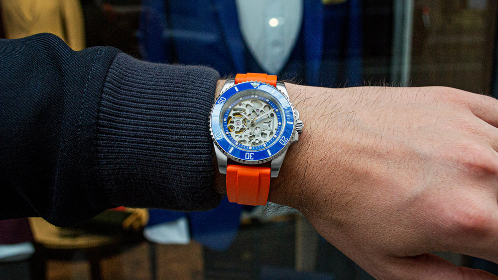 Skeleton Seiko Seikomod NH70 Tentimes